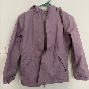 The north face rain jacket